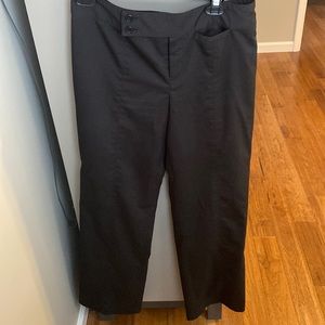 Nine West - Black Stretch Bootcut Trouser Pants, Size 6